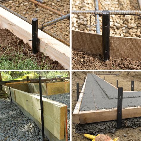 nail stakes for concrete forms.